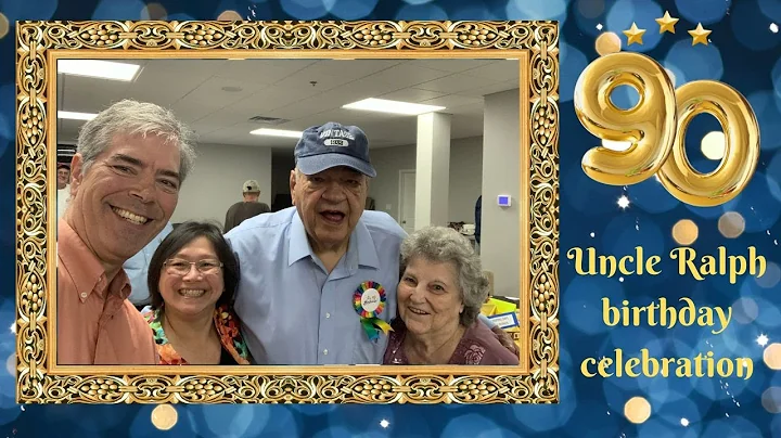 Uncle Ralph Cross 90th birthday celebration