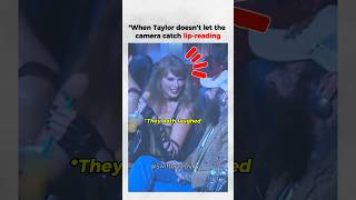When Taylor doesn't let the camera catch her lip-reading  #TaylorSwift #PostMalone