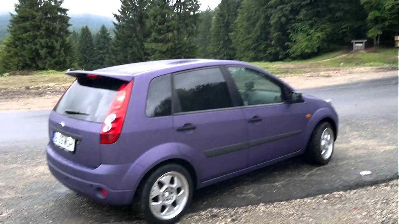 matte purple fiesta mk6