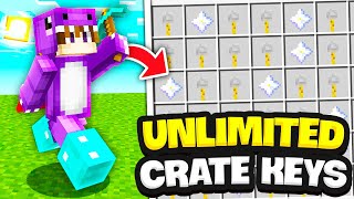 INSANE ENCHANT DUPES CRATE KEYS on new Minecraft Prisons Server! 💸 | Minecraft Prisons (AkumaMC)