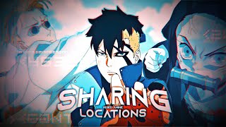 SHARING LOCATIONS - MIXED ANIME [FLOW EDIT]