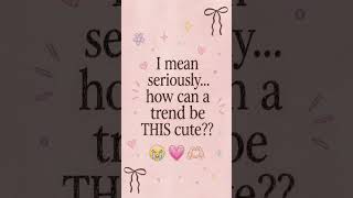 Most cutest trend ❤💗🤌 #foryou #shortvideo #viral #bracelets #trending