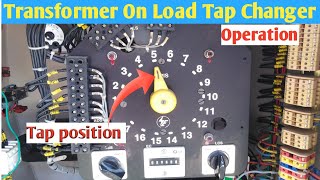 On Load Tap Changer Operation || Transformer On Load Tap Changer Working