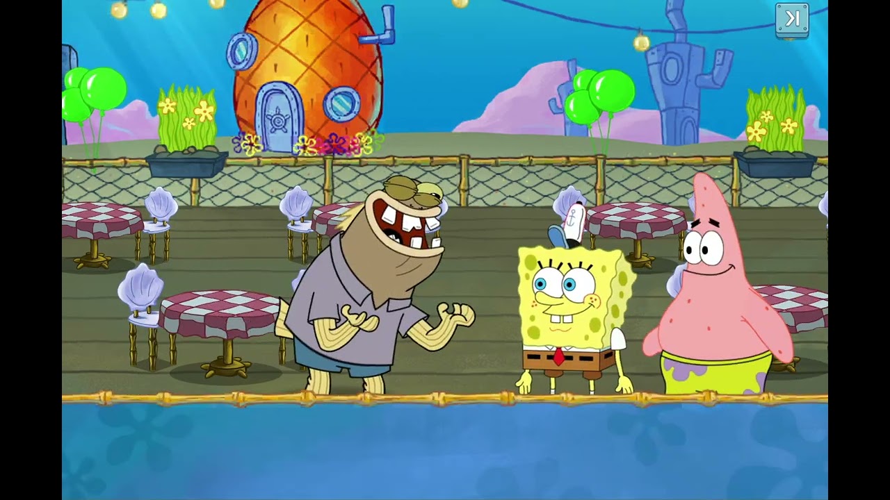 And today l was  playing SpongeBob cooking off