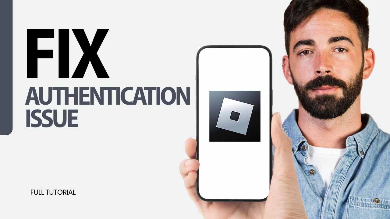How to fix authentication issue on roblox game app 2024 youtube