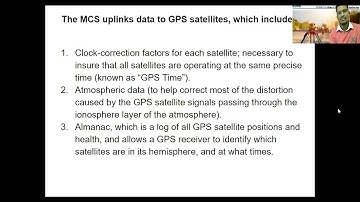 Segments of GPS