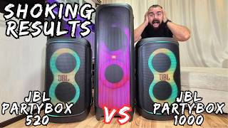 (SHOKING Results) Two JBL Partybox 520 VS One JBL Partybox 1000