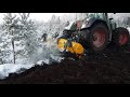 Forestry mulcher and subsoiler MeriCrusher MJHS-311 STX Clearing new farm land.