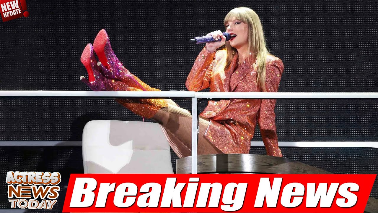 Taylor Swift Strips Down to Sparkly Bra and Hotpants for Onstage Paris