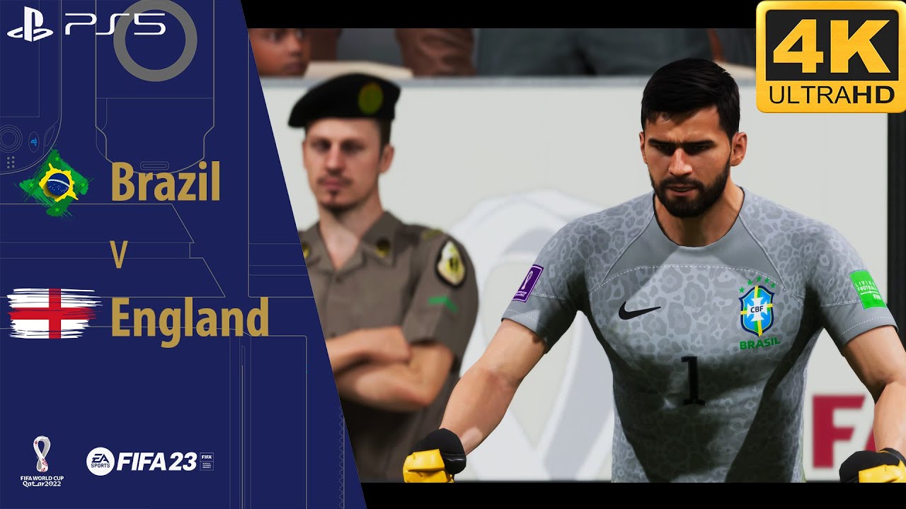 FIFA 23 - Brazil vs. England - World Cup Final I PS5™ [4K 60FPS] - YouTube