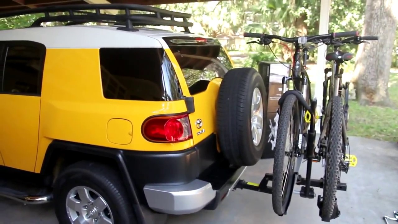 Thule T2 Bike Rack Install Youtube