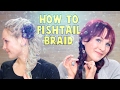 👩  How to Fishtail Braid  | What!? What!? 👩