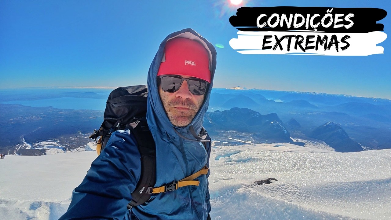 TENTANDO ESCALAR UM VULCÃO ATIVO NO CHILE