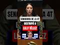 Senadora Julieta Ramírez la 4T destruyó a la panista Lilly Téllez!