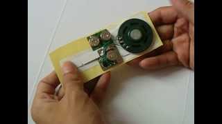 sound module for greeting card -- www.cheertrend.com