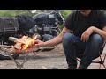 Solo motorcycle camping weekend  long island ny