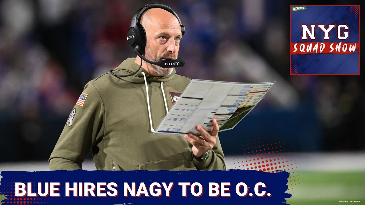 GIANTS SQUAD SHOW: Matt Nagy will be the new O.C.