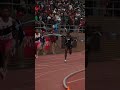 Photo finish in Penn Relays 4x100 relay 📸