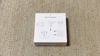 Распаковка Apple World Travel Adapter Kit / Unboxing Apple World Travel Adapter Kit