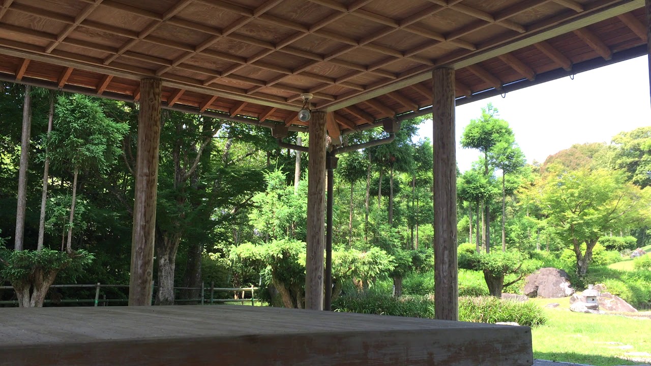 日本庭園と鳥のさえずり Japanese Garden Youtube