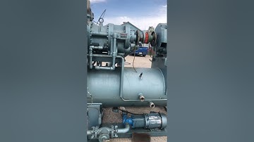 Genemco- Video Of Stock No OBSF004, Mycom 200 Rotary Screw Compressor Package, 75 HP.