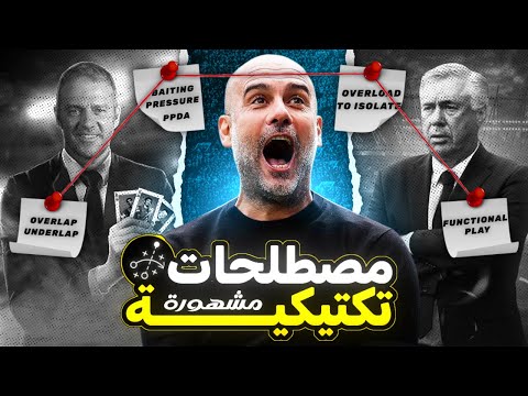 شرح لأهم المصطلحات التكتيكية المشهورة  لا تشاهد كرة القدم ا فهمها