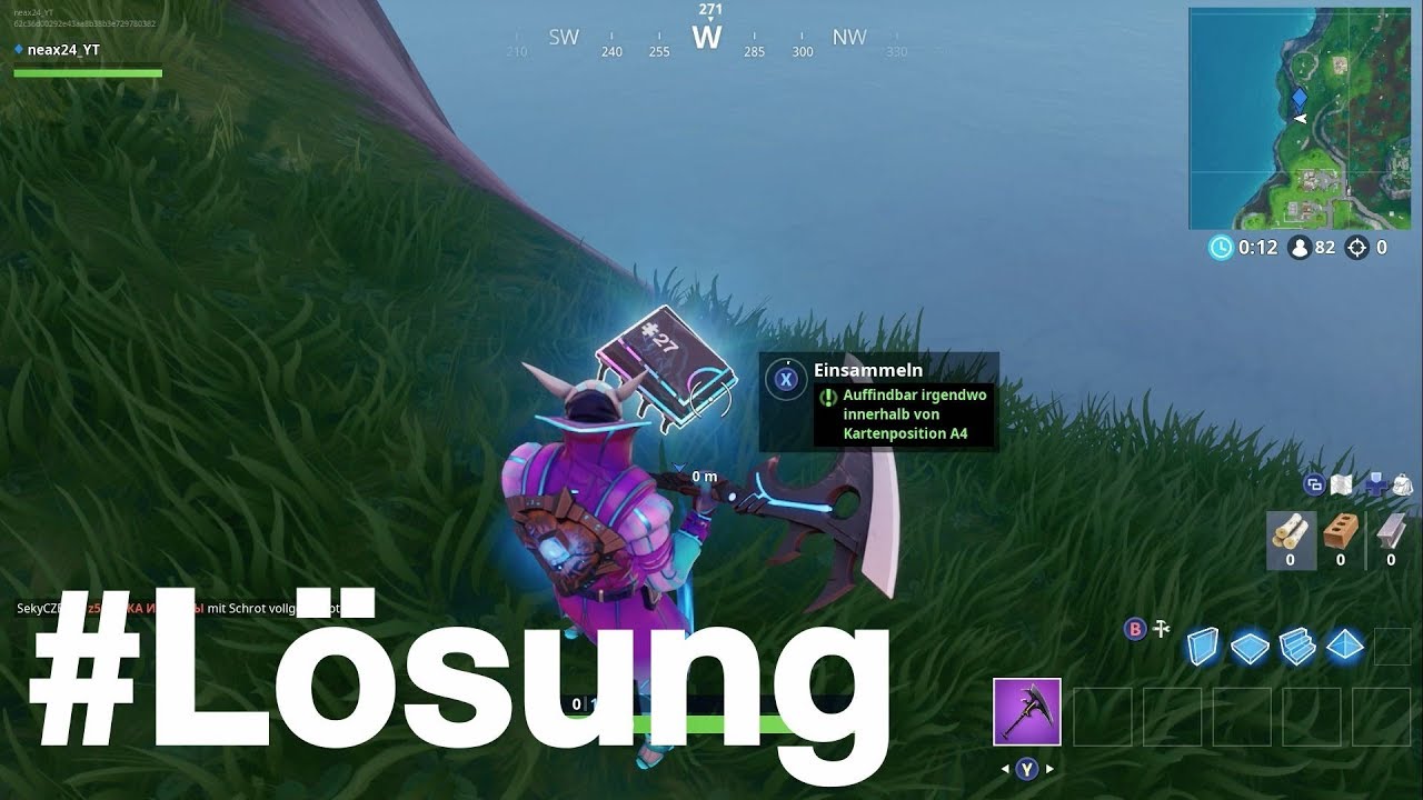 Fortbyte 27 Auffindbar irgendwo innerhalb von Kartenposition A4