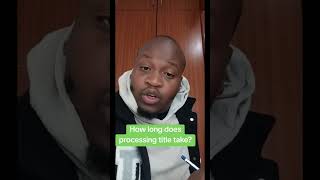 How Long Does It Take Processing Title Deed.Njogu Surveyor Real Estate Consultantany #njogusurveyor