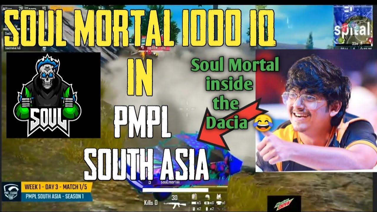 Soul Mortal 1000IQ GamePlay in PMPL South Asia 2020