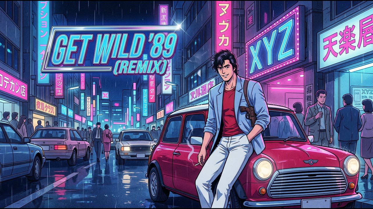 REMIX] TM NETWORK / Get Wild '89 [Instrumental] ( B major 133bpm