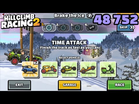 48752 POINTS in Brake the Ice TEAM EVENT 🥶🥶 Hill Climb Racing 2