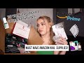 AMAZON NAIL SUPPLIES HAUL/UNBOXING | MUST HAVES FOR BOMB AT HOME MANICURES! **INEXPENSIVE PRODUCTS**