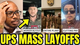 “Today Is Your Last Day” UPS Lays Off ENTIRE Facility After Company Struggles