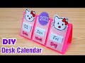 How to make New Year 2021 Desk Calendar | DIY Calendar | Handmade Desk Calendar | New Year Crafts