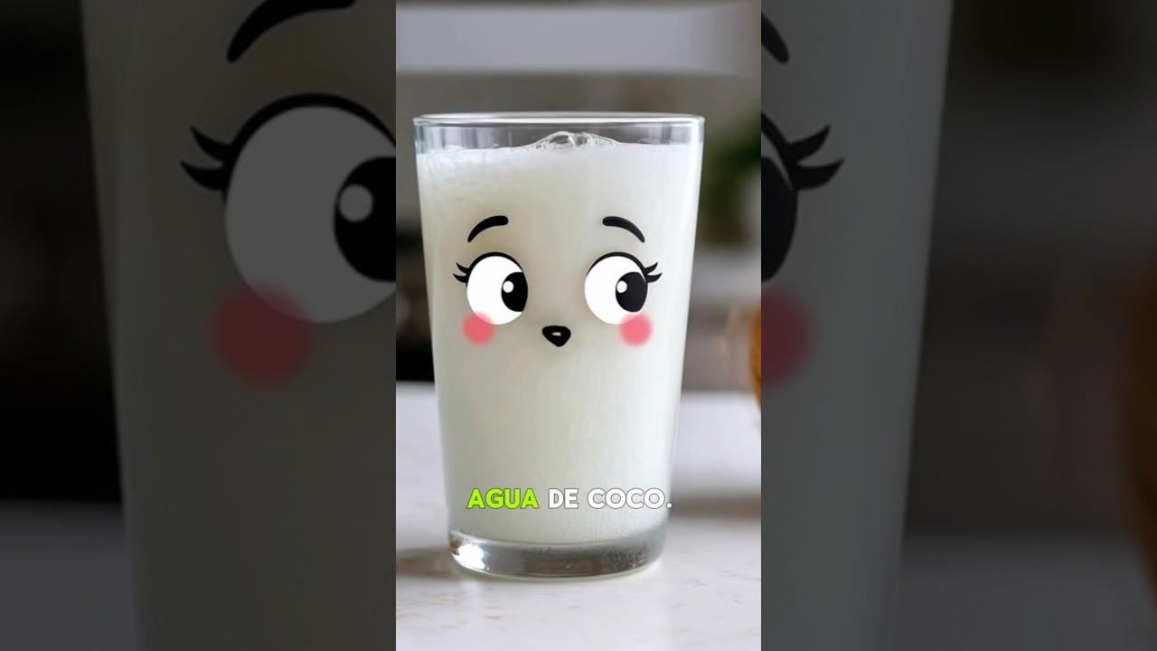 I'm coconut water, look what I do for your body 