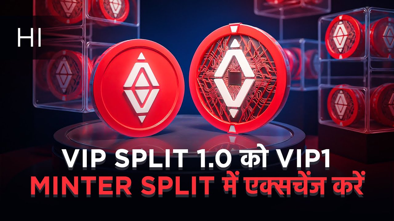 Ultima नेटवर्क पर VIP SPLIT 1.0 को VIP1 MINTER SPLIT से कैसे एक्सचेंज करें