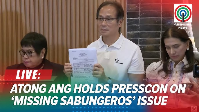 DELA ROSA, ATONG ANG, GRETCHEN BARRETTO AT IBA UTAK DAW SA PAGKAWALA NG MGA  SABUNGERO AYON KAY ALYAS - YouTube