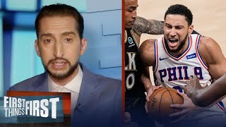 Famous Ben Simmons regressed to worst version of himself — Nick on 76ers' Game 7 loss | FIRST THINGS FIRST Wealth