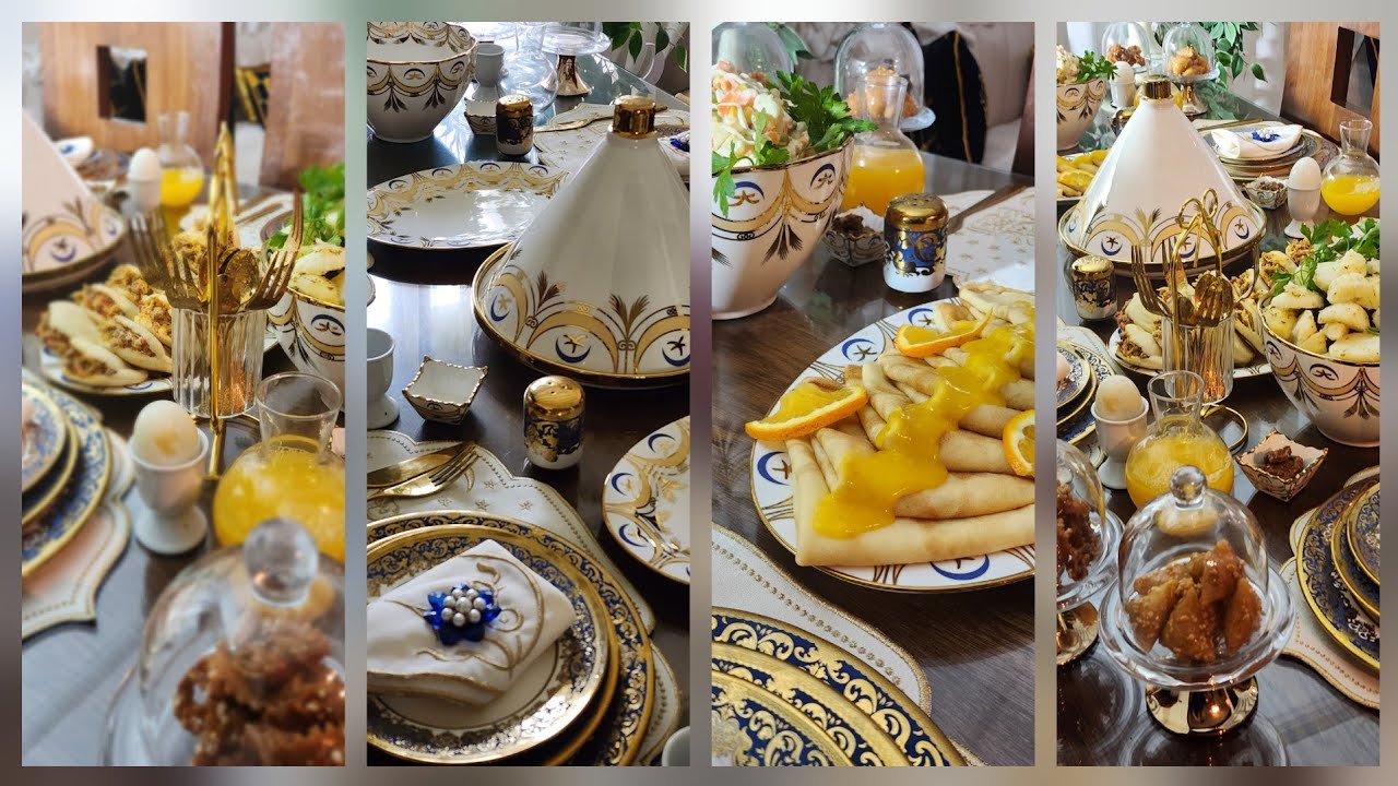مائدة رمضانية🌙🌙 فطور ساهل ولذيذ نتمنى يعجبكم 😘