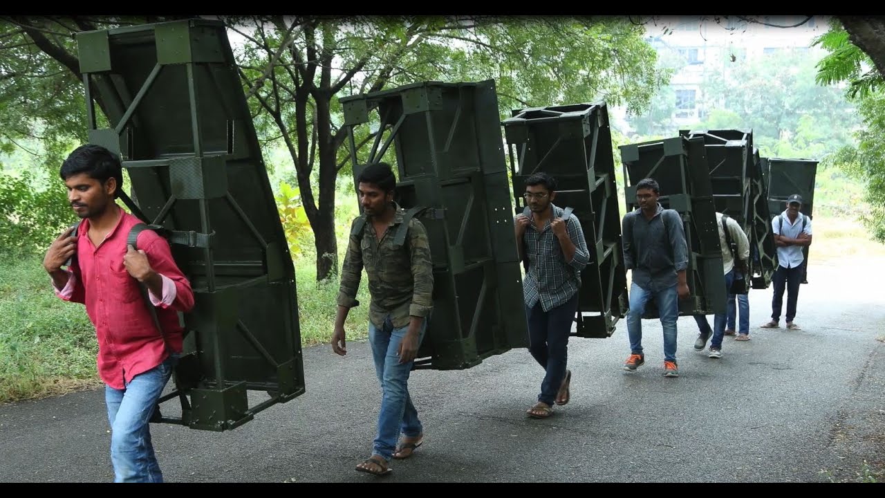 Rapidly Deployable Lightweight #Bridge System #IITHyderabad & #GRSE ...