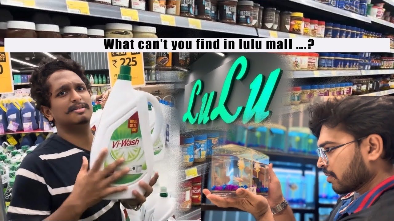 Lulu Mall Hyderabad | Lulu Hyper Market | full Tour |  couple ❤️ shooping