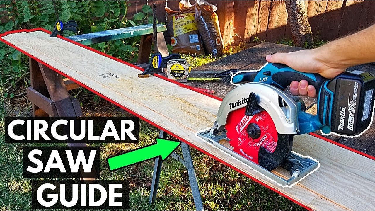 Easy DIY Circular Saw Guide Track Saw Guide Jonny DIY YouTube Easy DIY Circular Saw Guide Track Saw Guide Jonny DIY YouTube