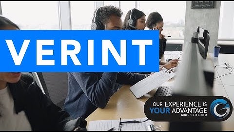 Verint in Microsoft Azure - Group Elite Communications