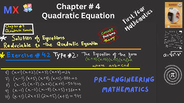 Solving Equations Reducible to Quadratic Form | Type 2: (𝑥+𝑎)(𝑥+𝑏)(𝑥+𝑐)(𝑥+𝑑)=𝑘 | Part 1 #maths