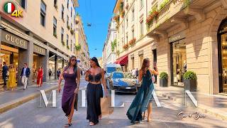 Information MILAN ITALY 🇮🇹 Stroll in the city of fashion and events 4K asmr Great metropolis Guide