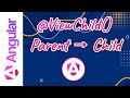 Angular Data Sharing: Parent to Child with @ViewChild | Access Child Components from Parent