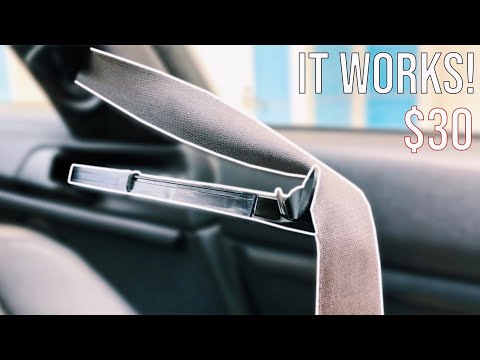 How To Fix BMW Seatbelt Extender Arm In MINUTES! | E92 F32