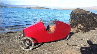 I Made A New Wooden Pedal Car - And It's Very Red! (thanks to Wrap Direct)