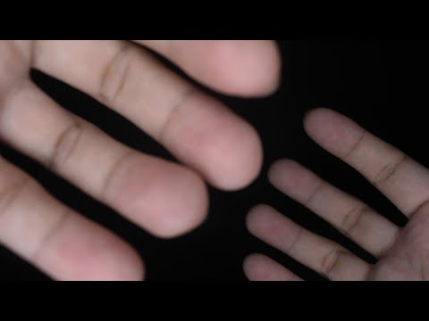 ASMR Hand movements/ face touching + Mouth sounds & ''Relax''