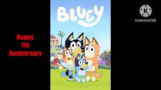 Happy 7th Anniversary To Bluey